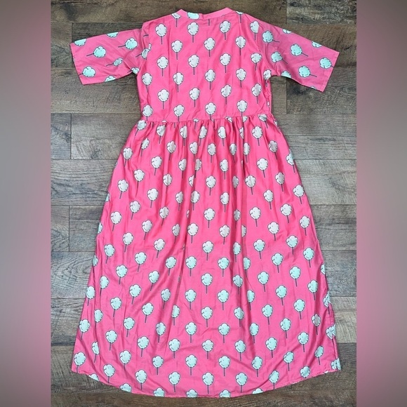 NWT! Cotton Candy Muslin Flare Dress Magic School Bus Dress Mrs. Frizzle - Picture 9 of 15